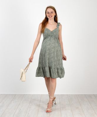 Платье 0726 оливковый