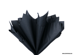 Бумага тишью 76х50 см 10 листов Чёрный