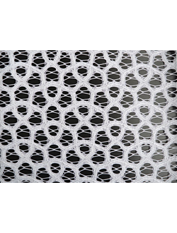 Арт. 1381. Ажурная вуаль, сетка для пошива штор оптом