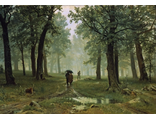 Дождь в дубовом лесу, по мотивам картины Шишкина И.И.  (алмазная мозаика) mp-mz-mo avmn