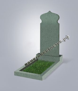 Гранит зеленый №106 Мусульманский 900х400х70