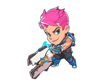 Наклейка Zarya