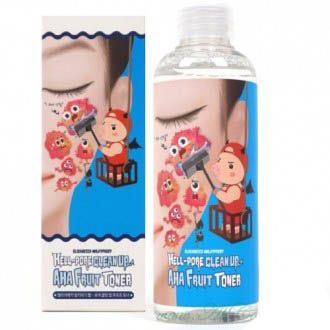 Тонер-пилинг с Фруктовыми Кислотами Elizavecca Hell-Pore Clean Up Aha Fruit Toner, 200 мл. 907910