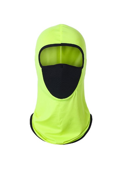 Подшлемник с сеткой TS лимон