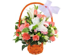 Корзина Цветущая Поляна