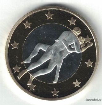 Монетовидный жетон 6 sex евро №11