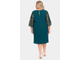 Женская одежда - Вечернее, нарядное платье арт. 1917206 (Цвет изумрудный) Размеры 50-78