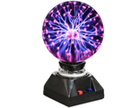 Plasma Ball, ПЛАЗМЕННЫЙ ШАР,  светильник, тесла, молнии, плазменный светильник, шар с молниями, 22см