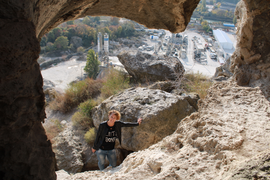 пещерный город в крепости Каламита