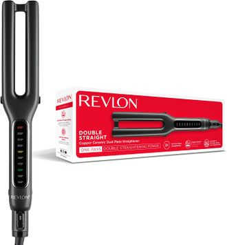 Утюжок для волос REVLON Double Straight.