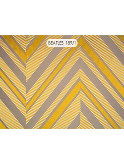 Beatles, портьерная ткань с геометрическим узором