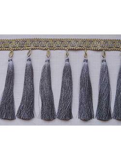 Арт.5021 D6 . Бахрома с кистями, 20 см