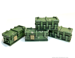 Ammo boxes (painted)
