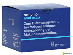Витамины Orthomol AMD extra / Ортомол АМД экстра 120 дней (капсулы)