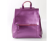 Кожаный женский рюкзак-трансформер Spacious лиловый