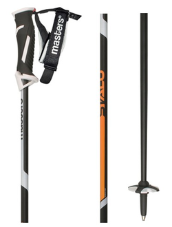 Палки горнолыжные MASTERS ST Alu orange