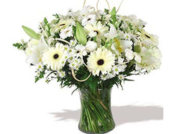 Букет Гербер с Лилиями и Хризантема