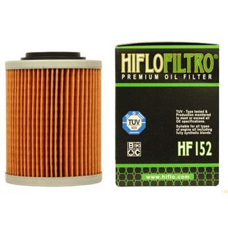 Масляный фильтр HIFLO FILTRO HF152 для BRP Can-Am Outlander G1/G2 // BRP LYNX/Ski-Doo Rotax V800 (2007-2012) // CF MOTO X5 HO/X4/X8/Z8/U8/X10, CFORCE 500 HO/600/1000 // Stels 800 (420256188,711256188,0800-011300-0004,FS-152HF-HS,101701-001-0001,LU049856)