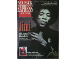 Musikexpress Sounds Magazine August 1992 Jimi Hendrix, Иностранные музыкальные журналы, Intpressshop
