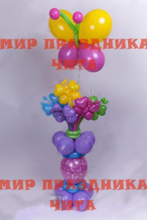 Букет из бабочек в вазе Букет из бабочек в вазе