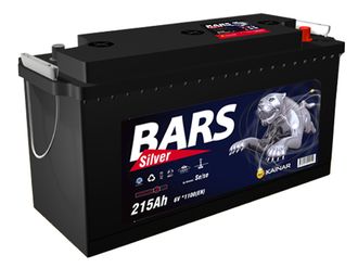 Автомобильный аккумулятор  Bars Silver 3ст -215 Ач АПЗ