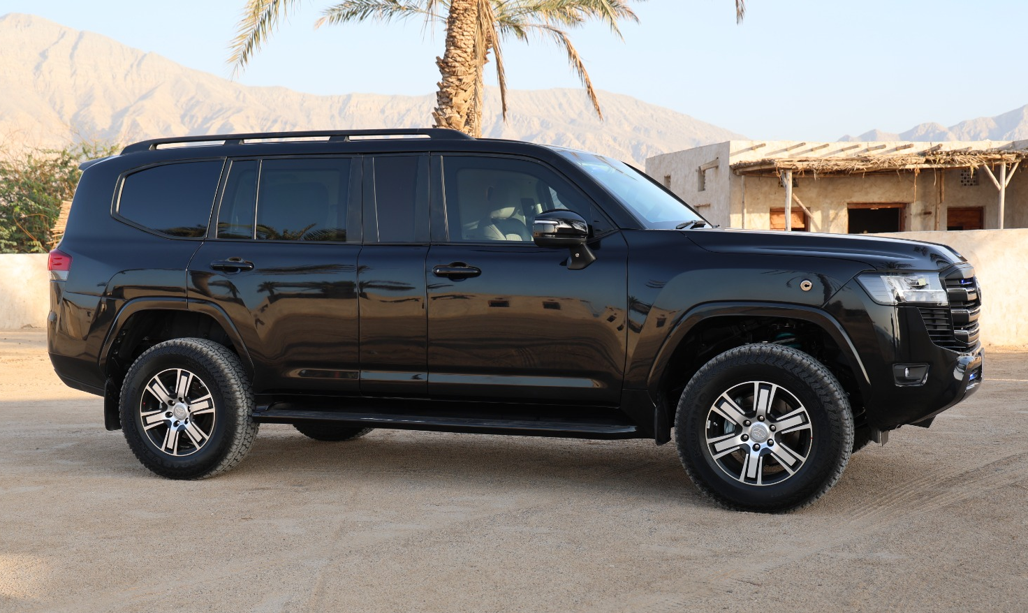 Executive stretched and discreetly armored  LHD/RHD Toyota Land Cruiser 300-Series /Lexus LX600 XXL +400mm  in CEN BR4-BR6, 2025/26 YP