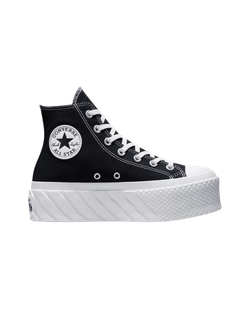 Кеды Converse Chuck Taylor All Star Lift 2X Platform черные высокие на платформе