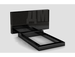 Памятник из черного гранита