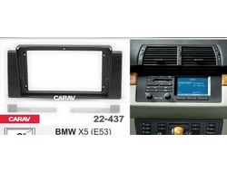 Carav 22-437 | 9&quot; переходная рамка BMW X5 (E53) 1999-2006  (Incar RBW-FC211)