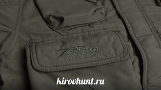 Куртка 7.26 с флисовой подкладкой, цвет черный