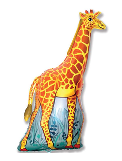Фольгированный шар с гелием "Жираф"