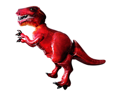Ходячая Фигура, Динозавр с гелием 68"/173см