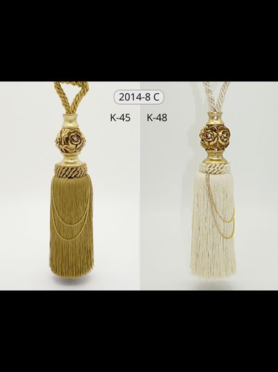 Арт. 2014-8 NEW. Кисти с розочками, 80-83 см