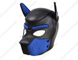 Неопреновая маска собаки Синий