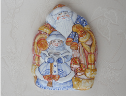 Дед Мороз и Снегурочка (панно)