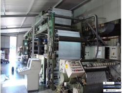 Печатная шестицветная машина, производство Италия.