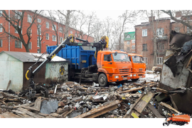 Демонтаж гаражей в металлолом