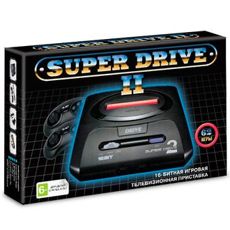 Sega Super Drive 2 Classic (62-in-1) Black