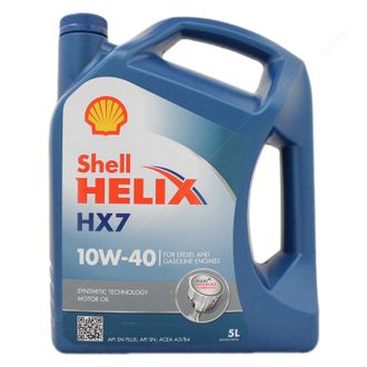 SHELL Helix 10W40 HX 7 (Plus) п/с 4л