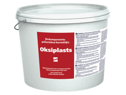 Полиуретановый герметик 2K Oksiplasts для заделки швов и трещин, ведро 12 кг