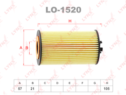 Фильтр масляный Lynx LO-1520