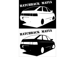 Наклейка Hatchback mafia