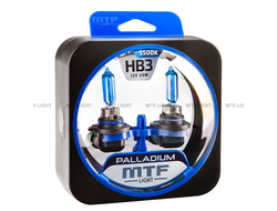 Комплект галогенных ламп HB3 (9005) Palladium 2шт.  HPA12B3