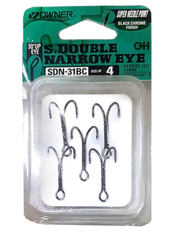 Крючок OWNER двойной SDN-31BC № 4 5шт