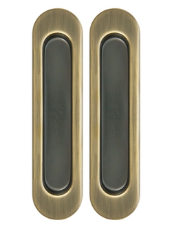 Ручка Armadillo (Армадилло) для раздвижных дверей SH010-WAB-11 матовая бронза