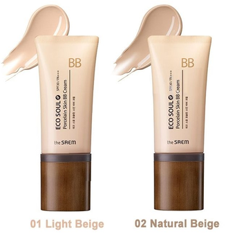 ББ Крем  Eco Soul Porcelain Skin BB Cream 01 Light Beige 45мл