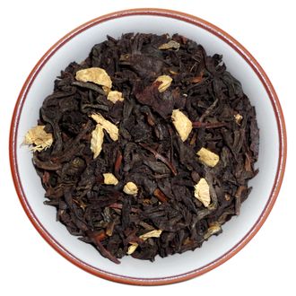 Чёрный чай &quot;Имбирный пряник&quot; с кусочками жгучего имбиря.