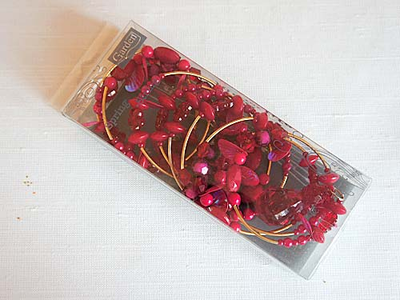 Арт. 535597. Подвес спиральный с капелькой