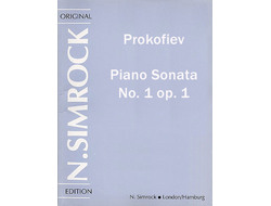 Prokofiev Piano Sonata No. 1 op. 1