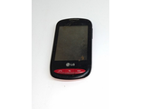 Неисправный телефон LG-T310i (нет АКБ, нет задней крышки, не включается)